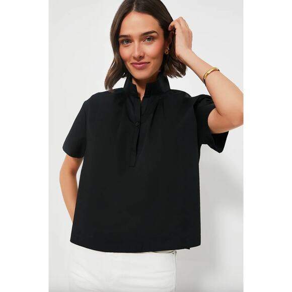 Tuckernuck Black Finn Popover Sz S - Picture 1 of 6